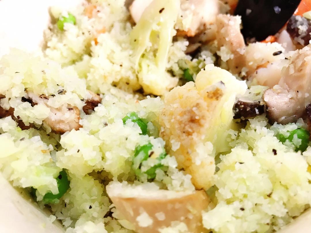 【健康三餐】菜花米“米饭”（Cauliflower rice）基础版