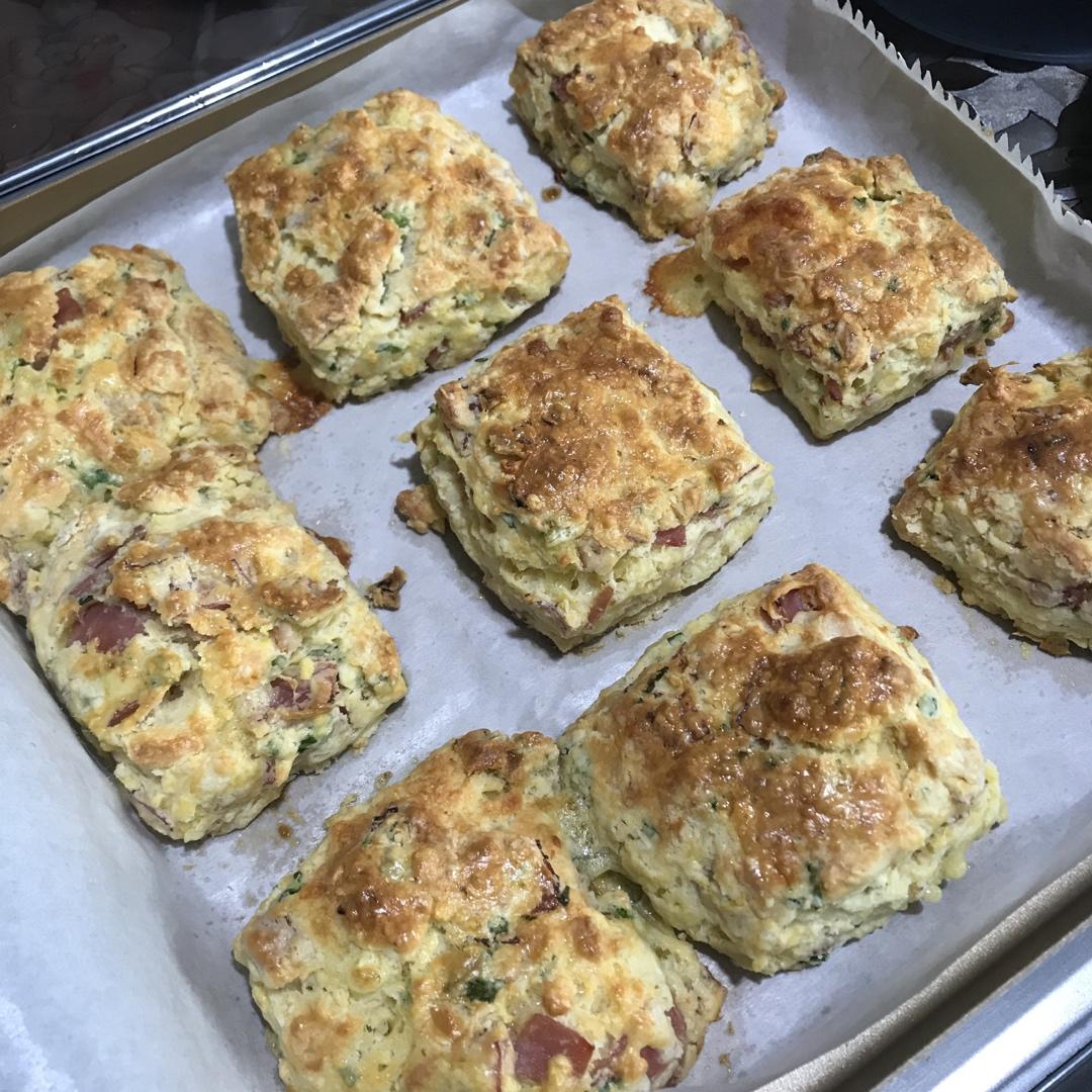 超级好吃的咸味司康Savoury Scones