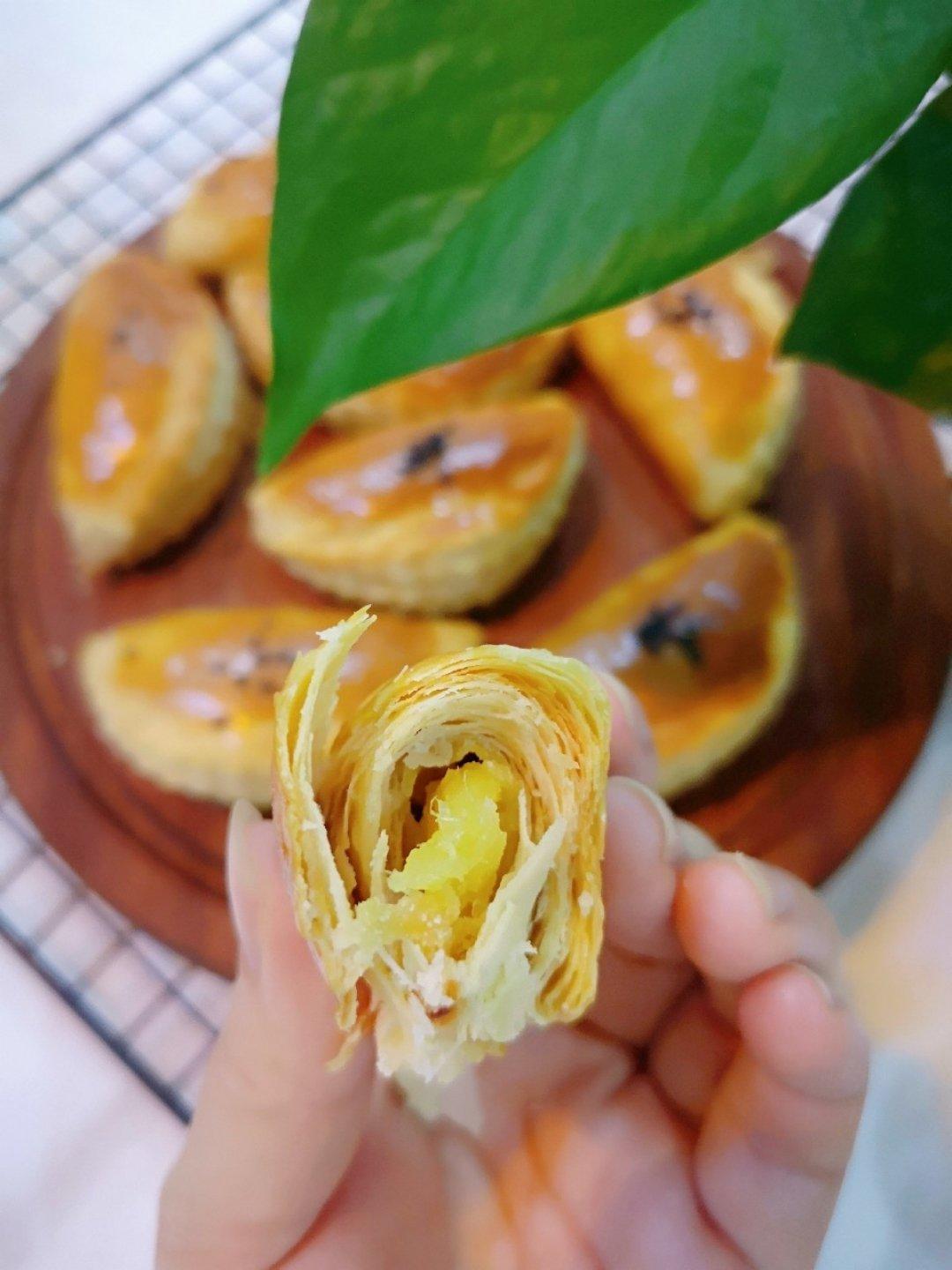 手工开酥榴莲酥