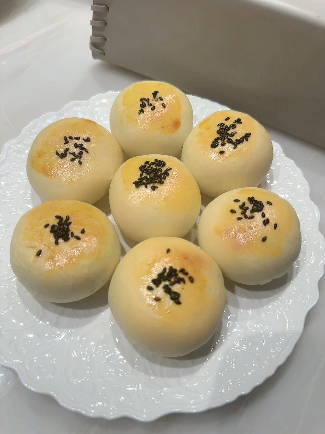 经典老式红豆饼