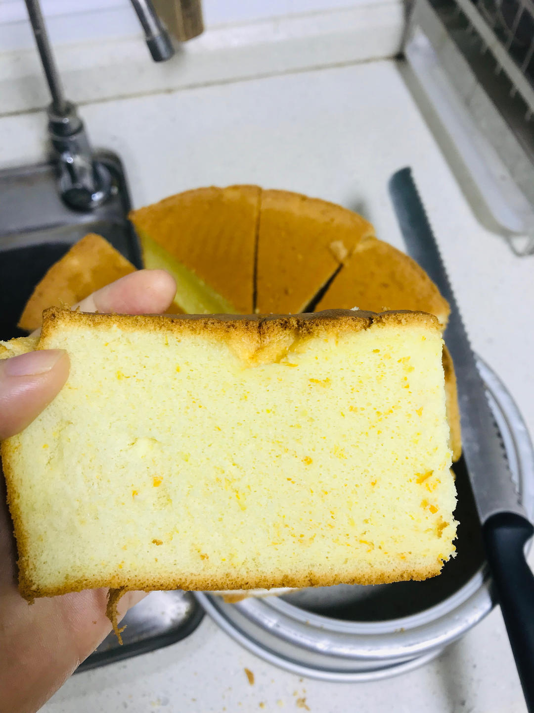 橙多多戚风蛋糕