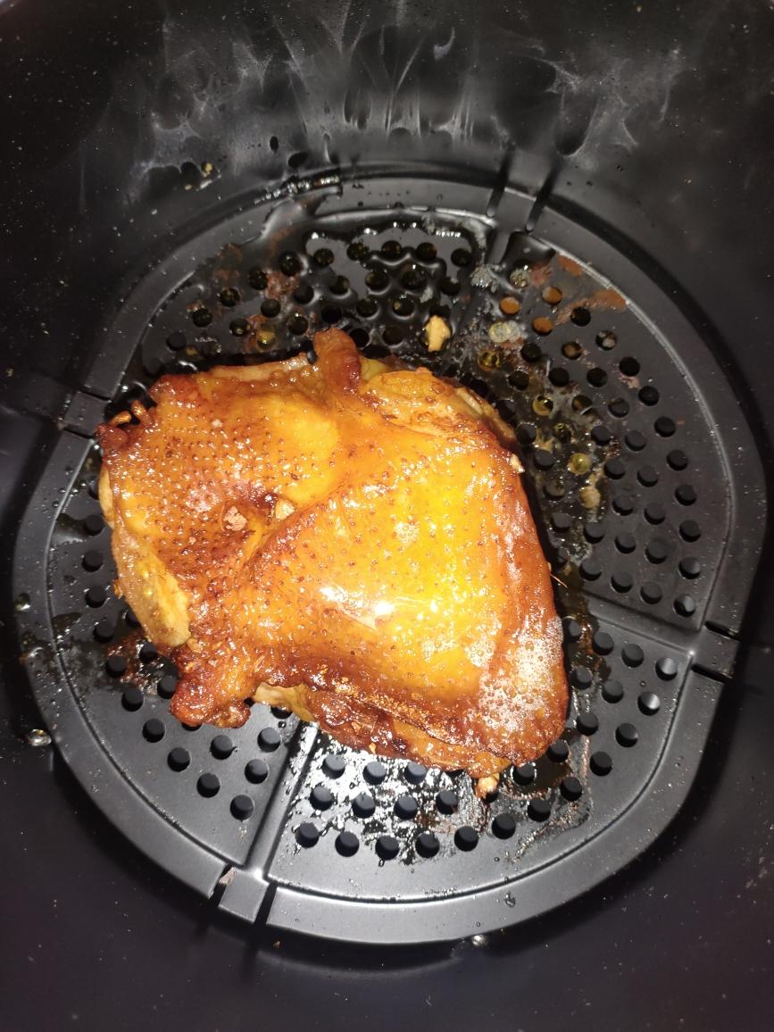 空气炸锅烤鸡腿