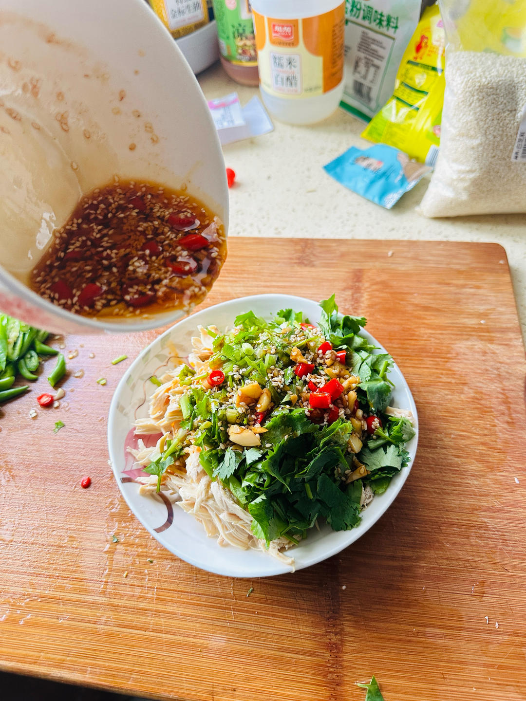 鸡胸肉这样做巨好吃❗️凉拌鸡丝😋低脂高蛋白