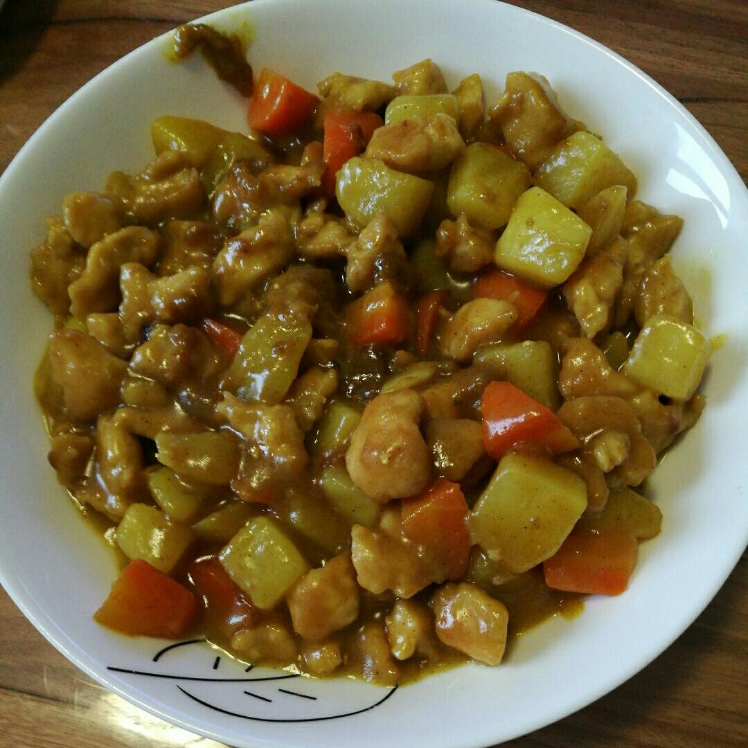 咖喱鸡块
