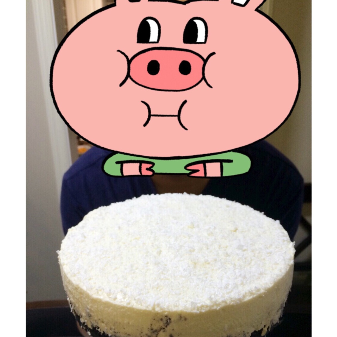 榴莲芝士慕斯蛋糕
