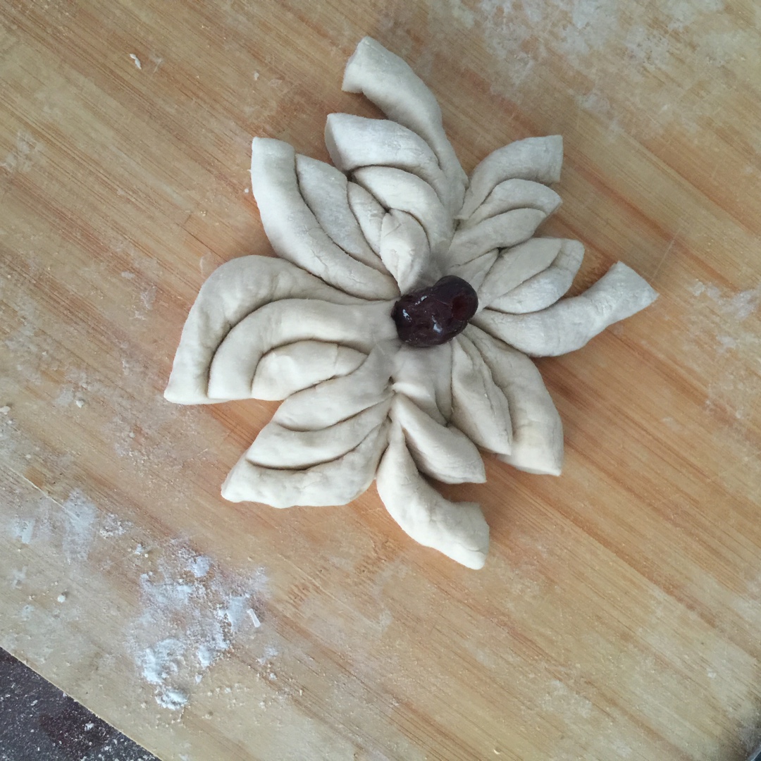 DIY面食_菊花馒头