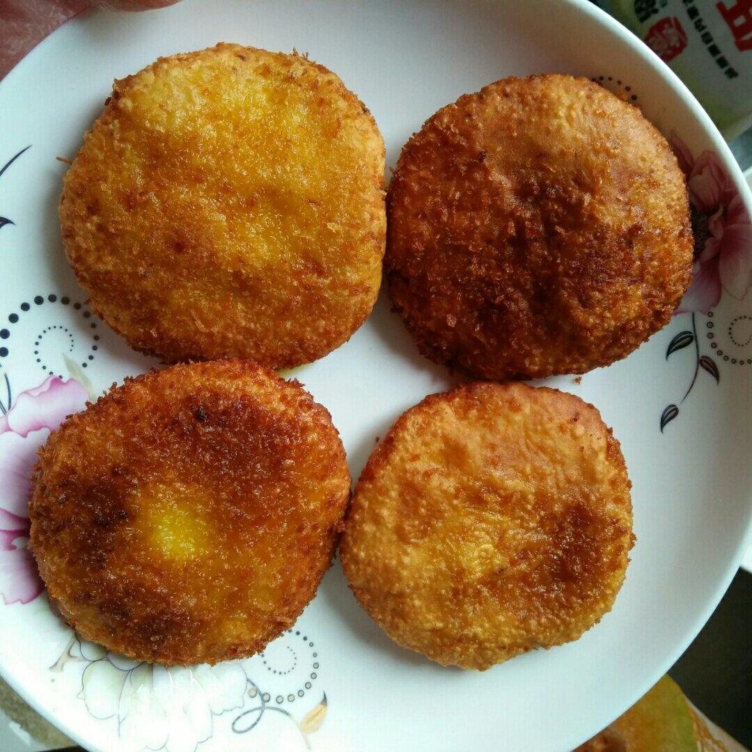 雪花南瓜饼