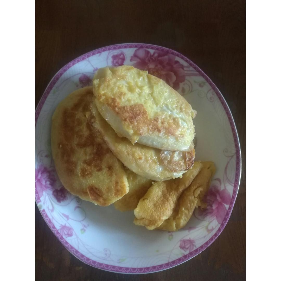 鸡蛋煎馒头片