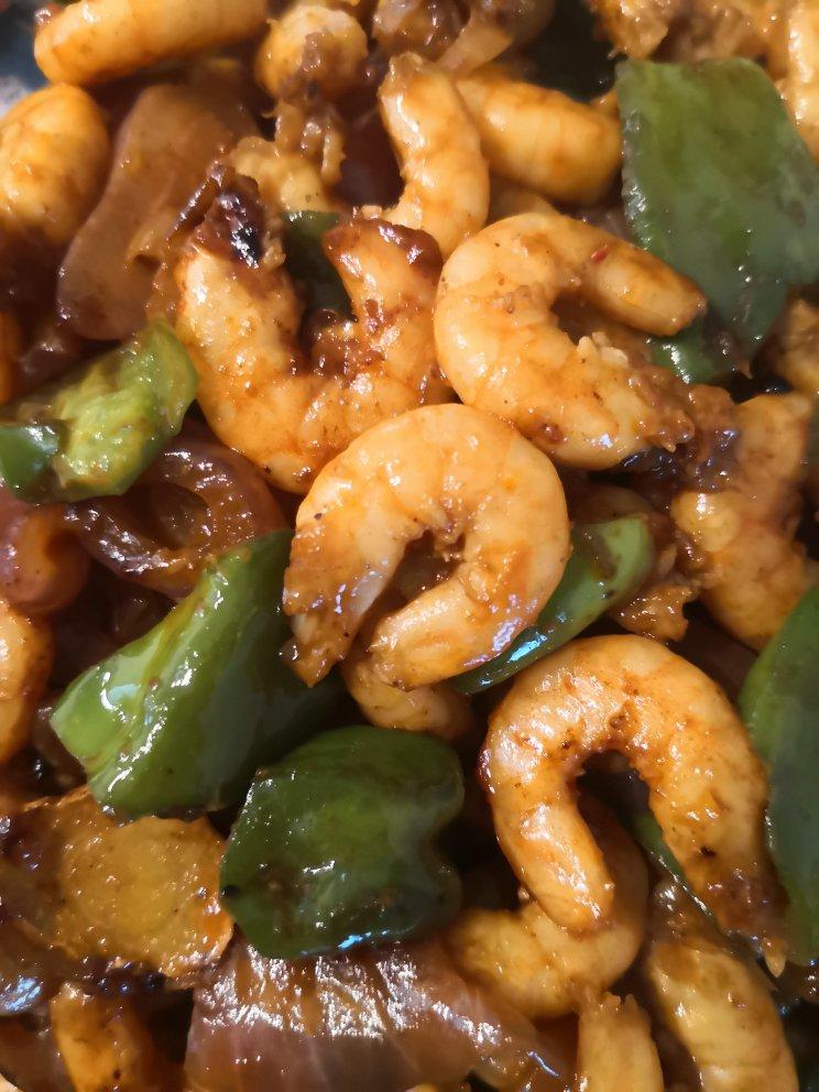 美味快手菜：咖喱虾仁