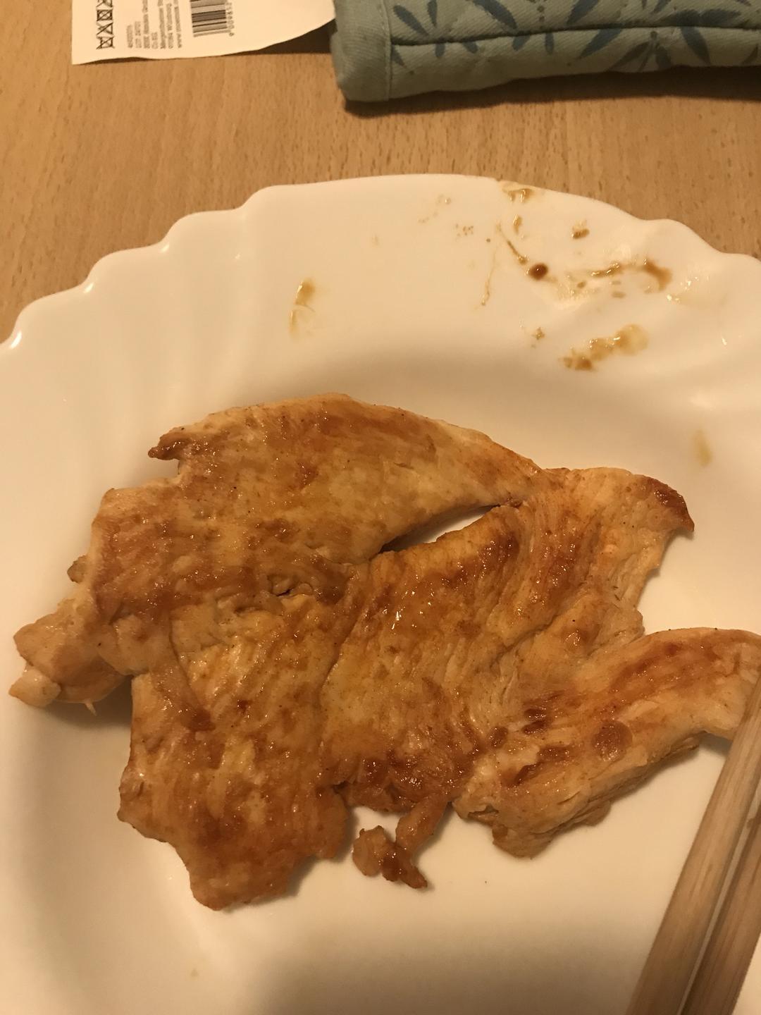 巨香巨嫩鸡胸肉煎制方法的做法
