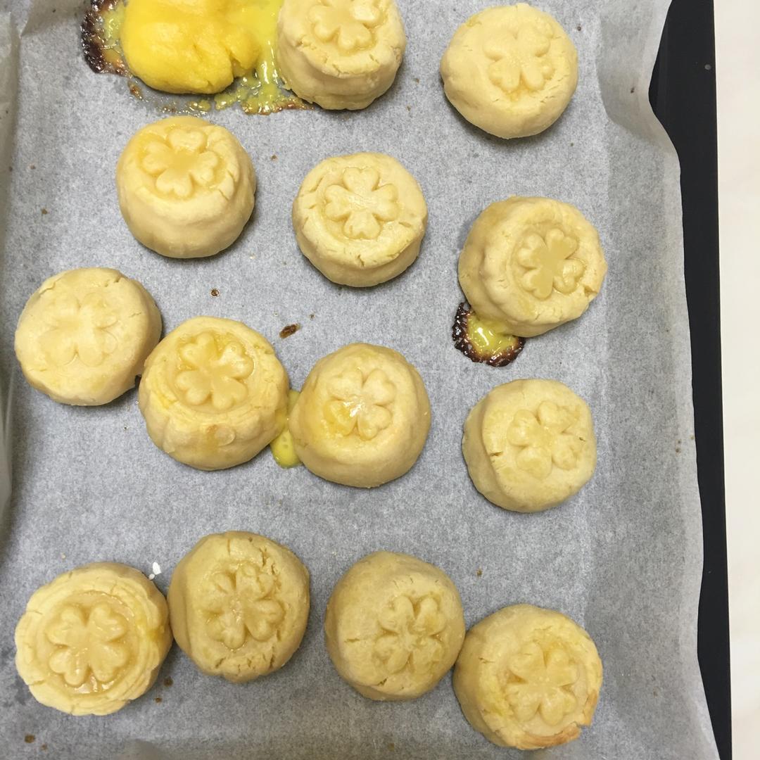 流心奶黄月饼（无吉士粉/转化糖浆版本）【曼食慢语】