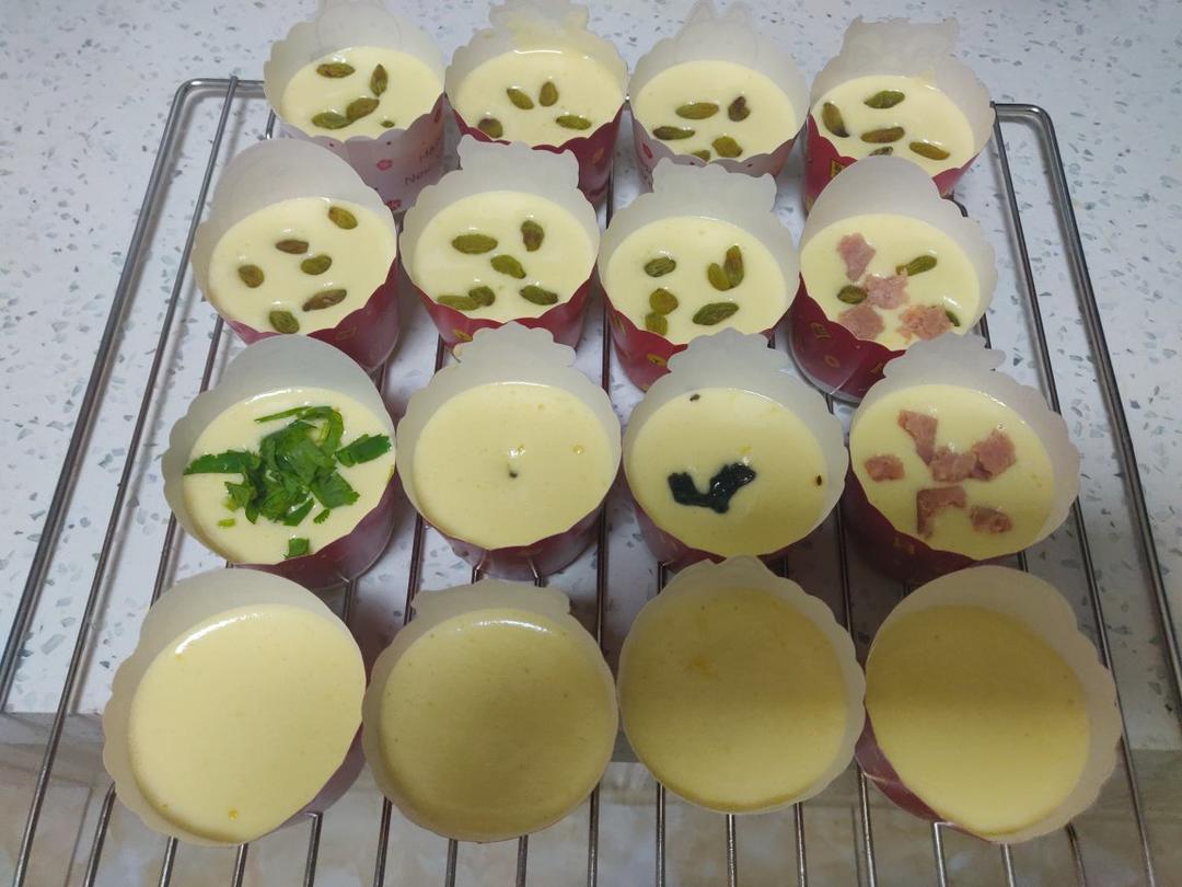 纸杯蛋糕 8寸戚风蛋糕的量