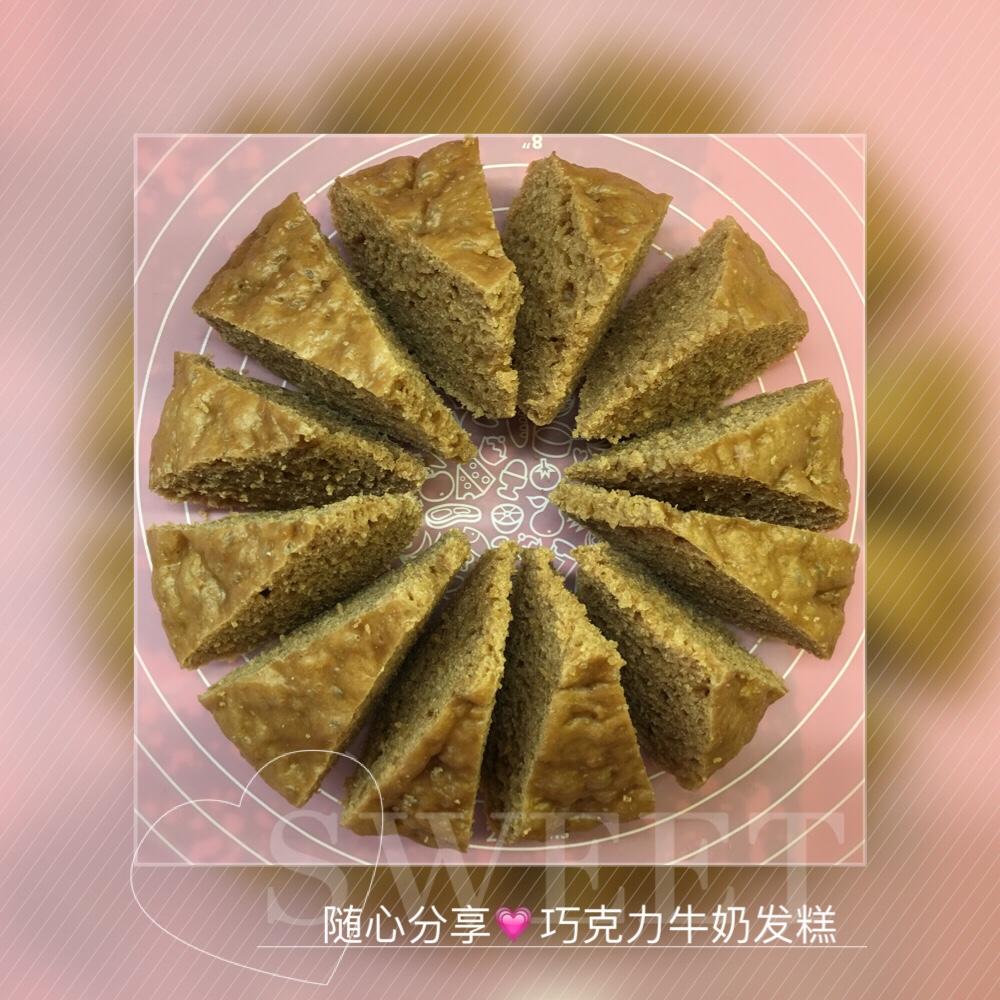 随心分享💗超简易酵母版椰奶发糕