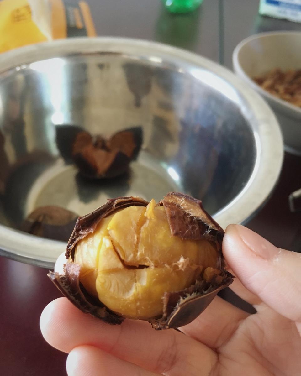 煮栗子（绍兴做法）