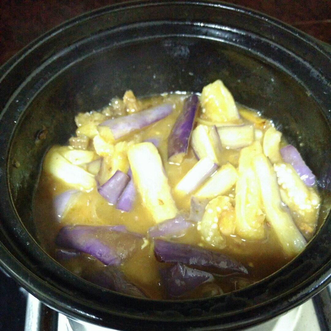 咸鱼茄子煲