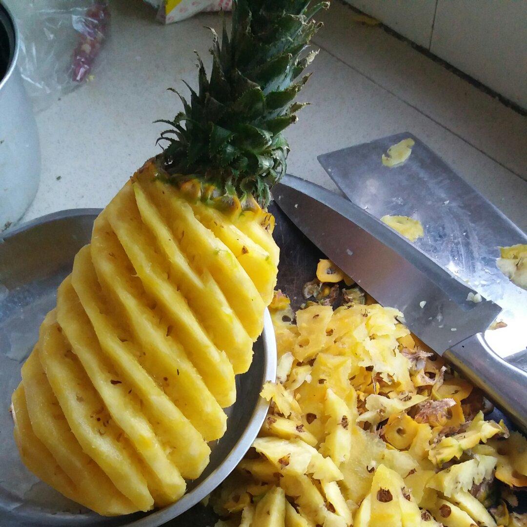 削菠萝皮