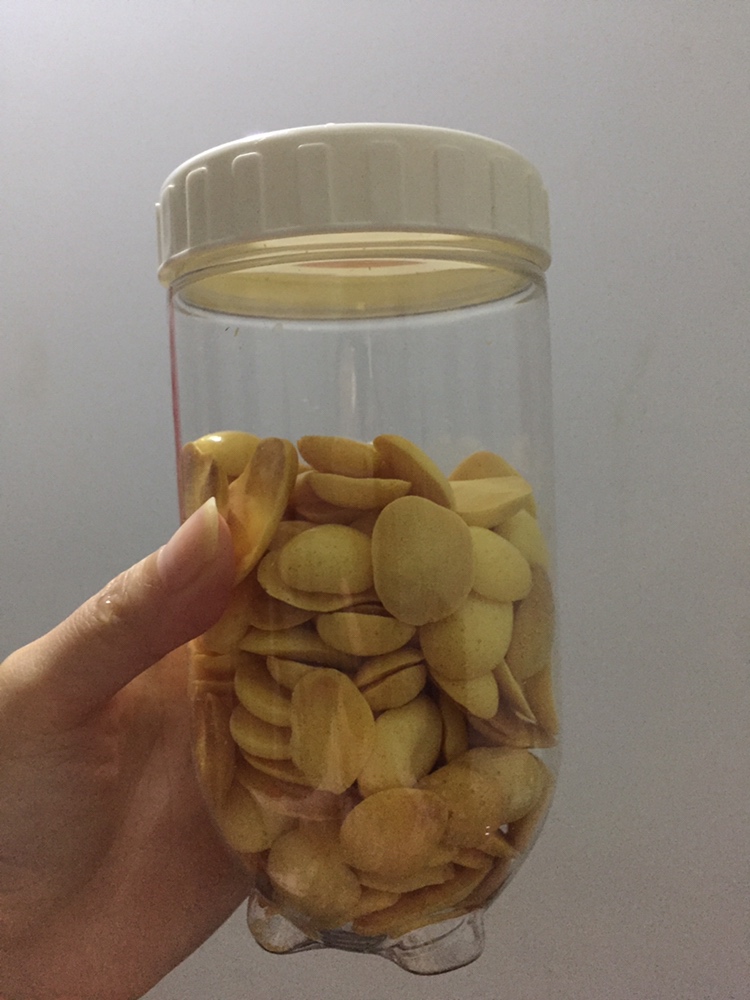 宝宝辅食-橙子蛋黄溶豆（8个月）的做法