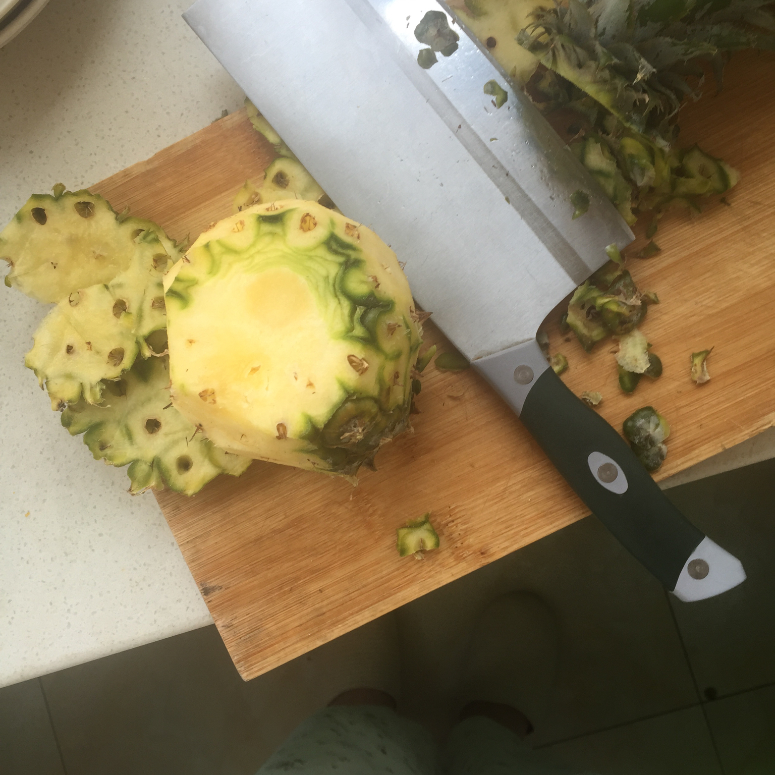 削菠萝皮