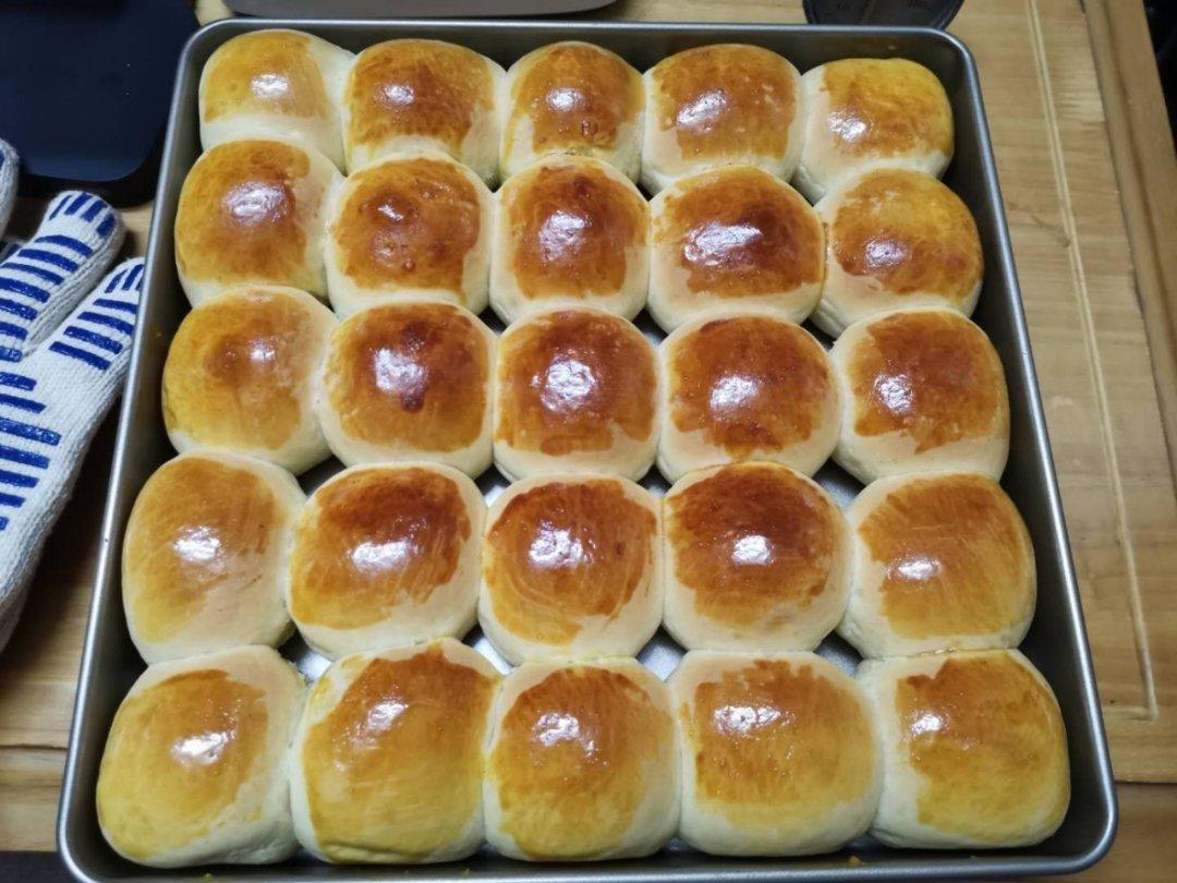 椰子油蜂蜜牛奶小餐包（中筋面粉）
