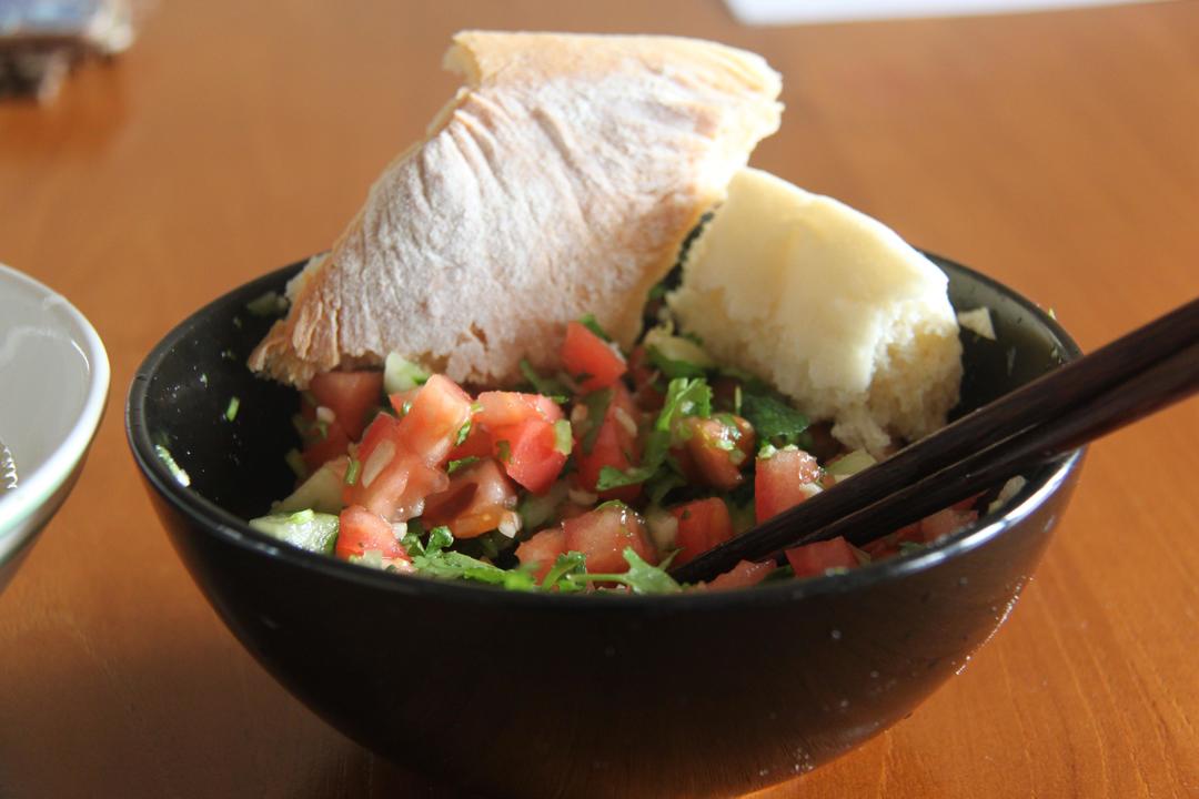 拌番茄丁－－配各种面包神器！的做法