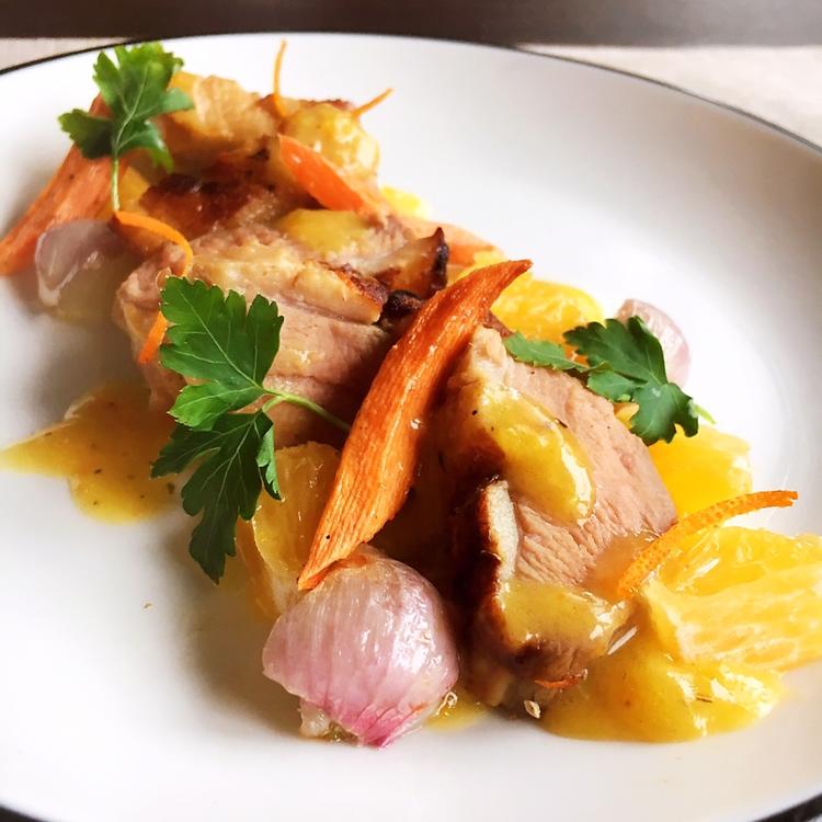 muki无机做的橙香鸭胸