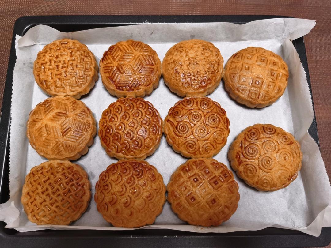 京式五仁月饼（老式提浆）