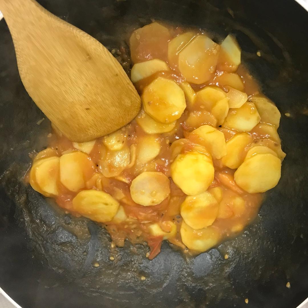 番茄土豆片