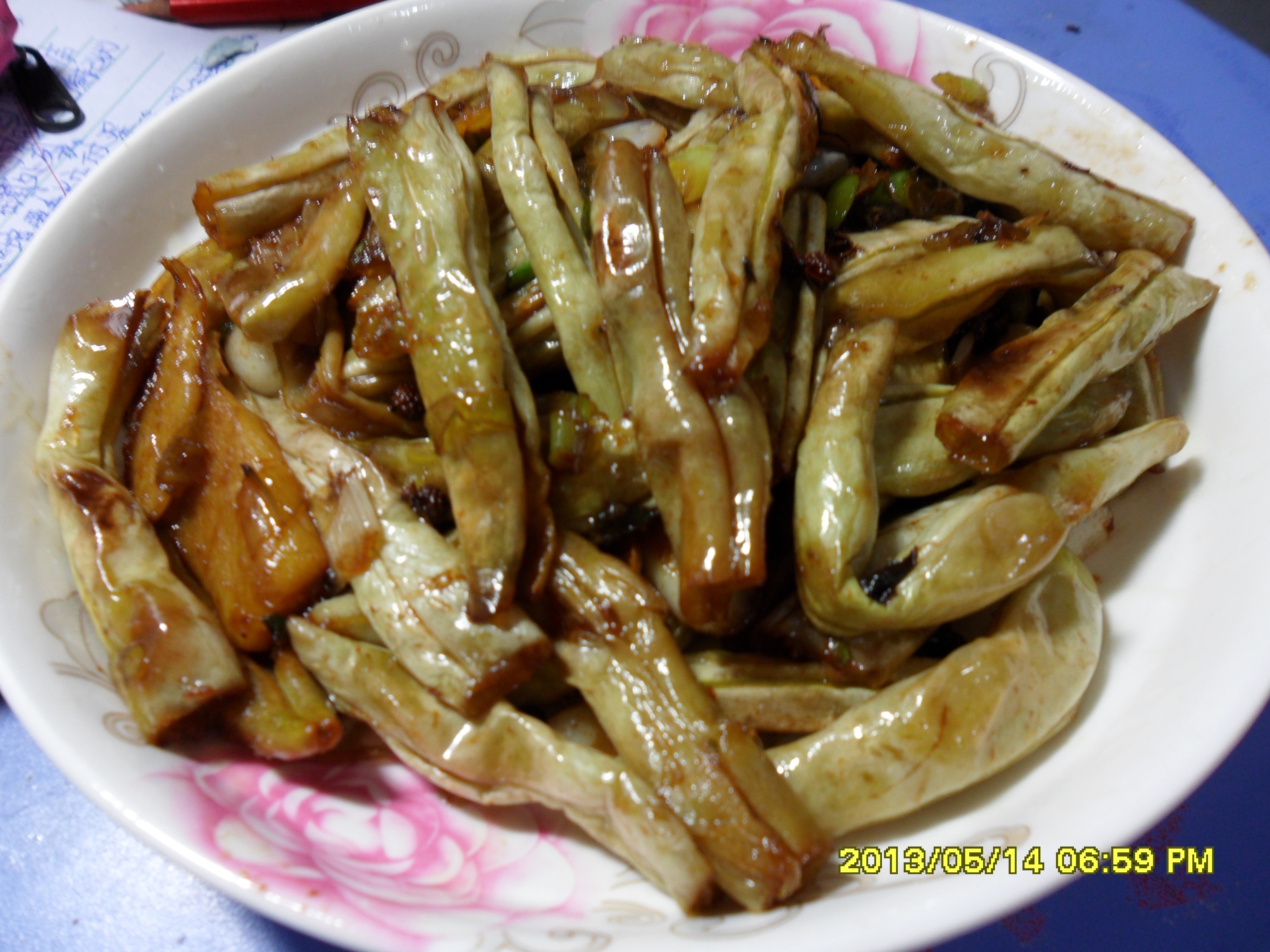 素版干煸芸豆