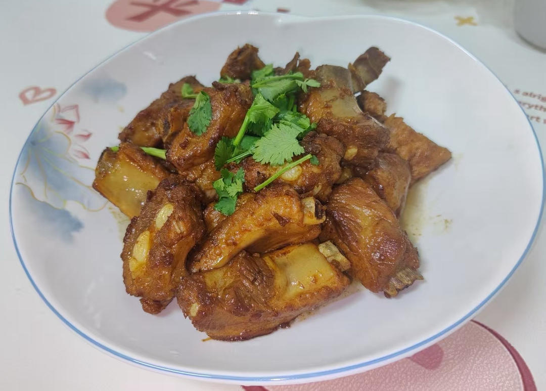 干㸆排骨
