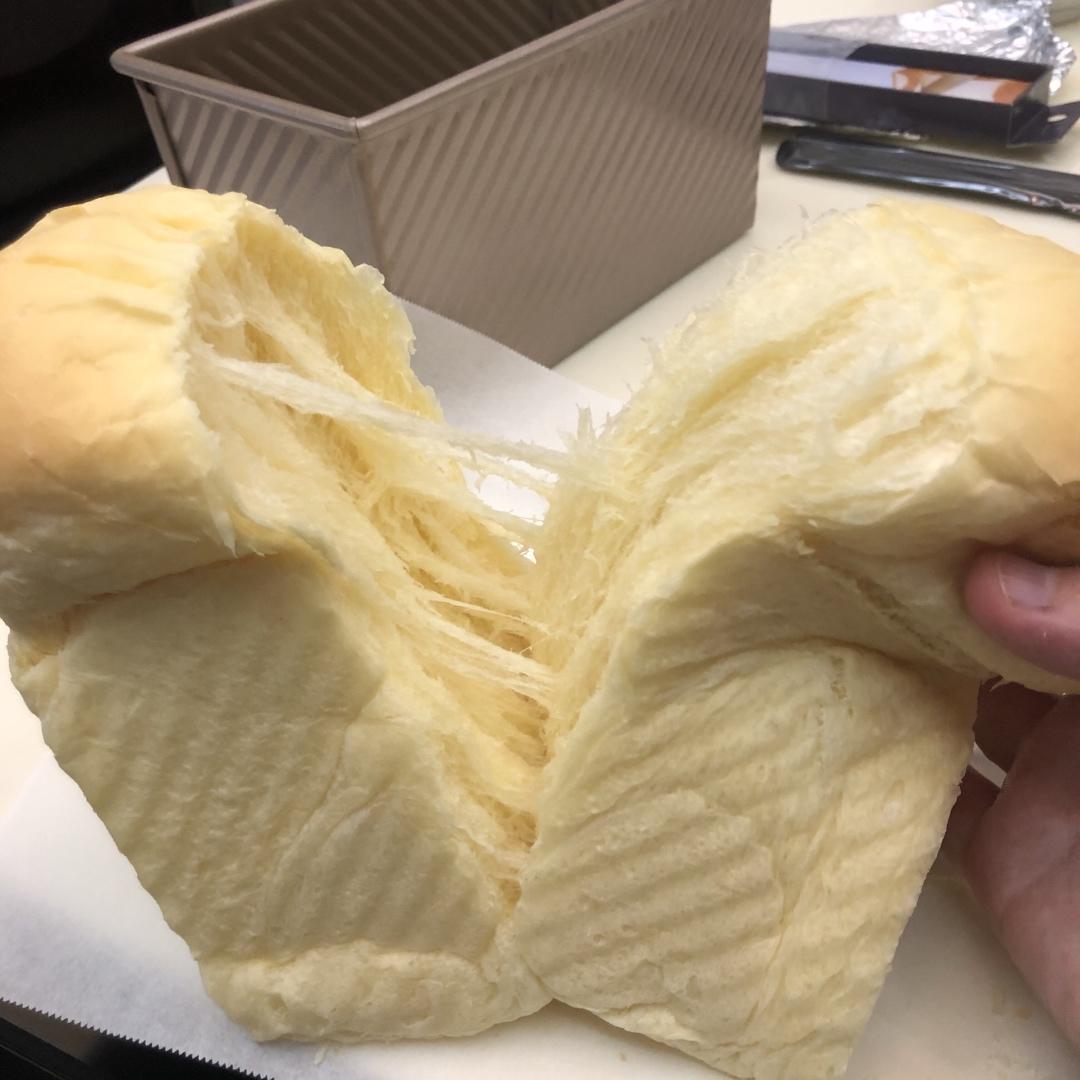 夺命软吐司(๑´ڡ`๑)超软拉丝极速方便的一次发酵吐司