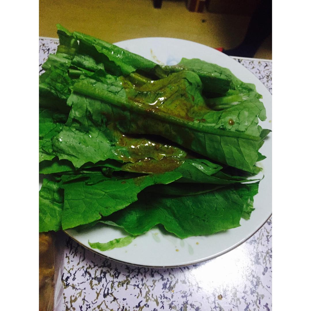 麻酱油麦菜