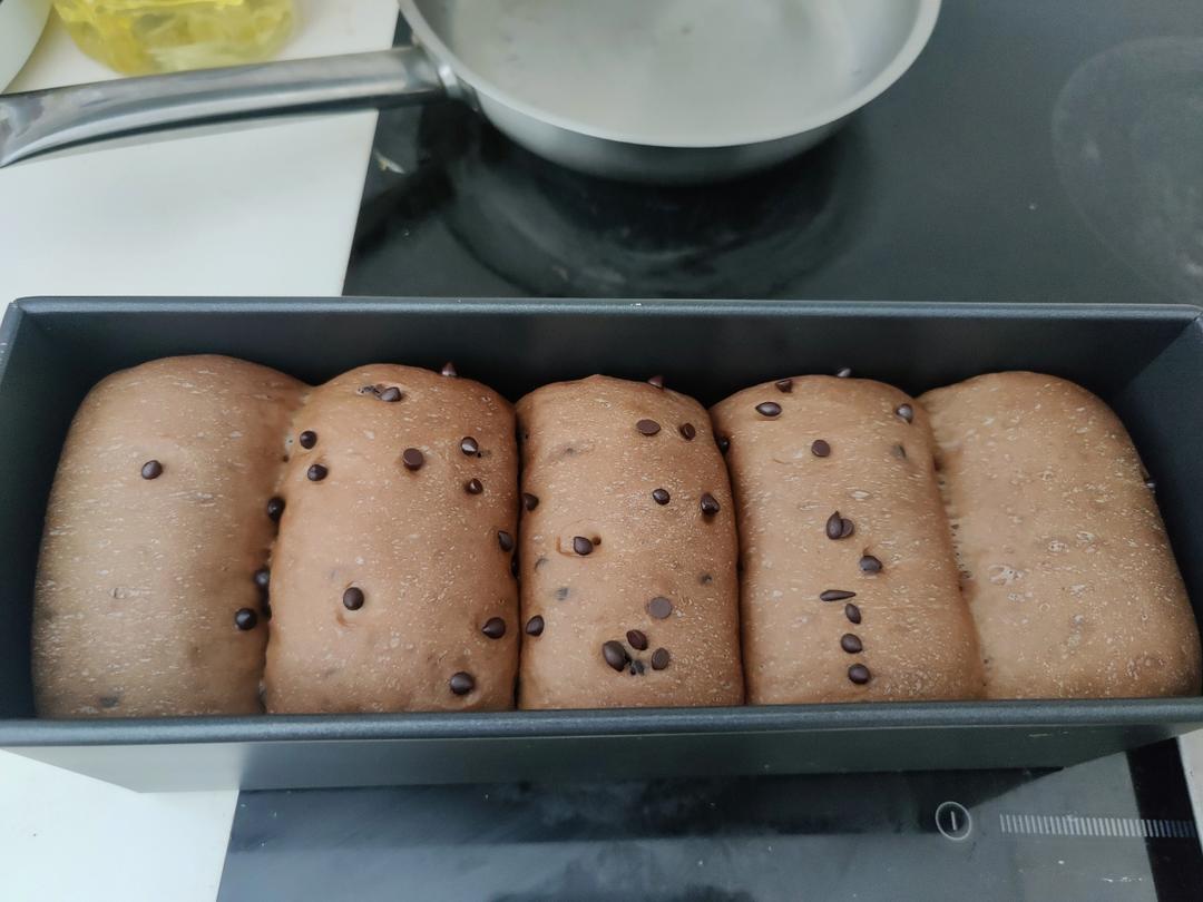 奶油巧克力吐司