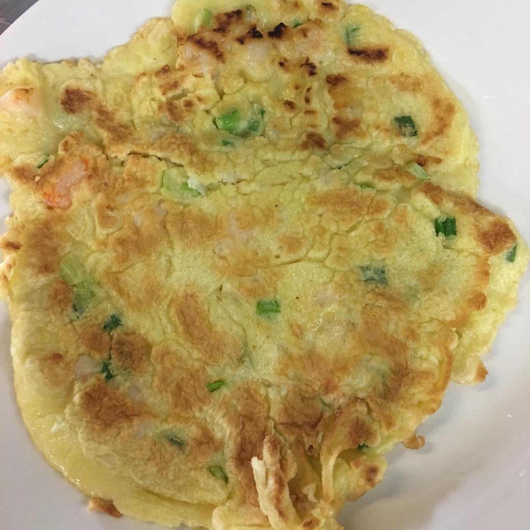 葱花鸡蛋饼