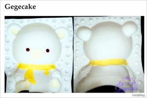 3D毛巾熊蛋糕的做法 步骤3