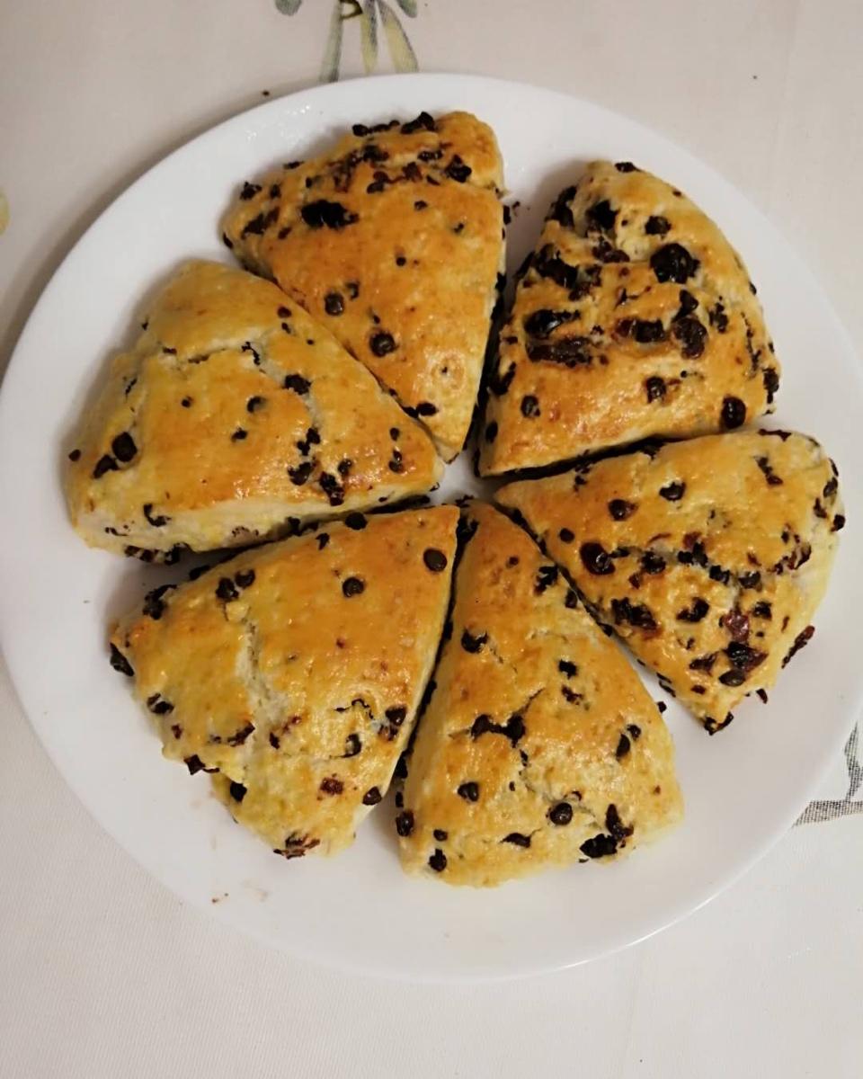 英式司康-蔓越莓司康饼