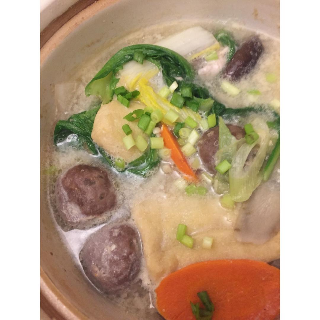 猪肉什锦豆浆锅【食材包操作说明】