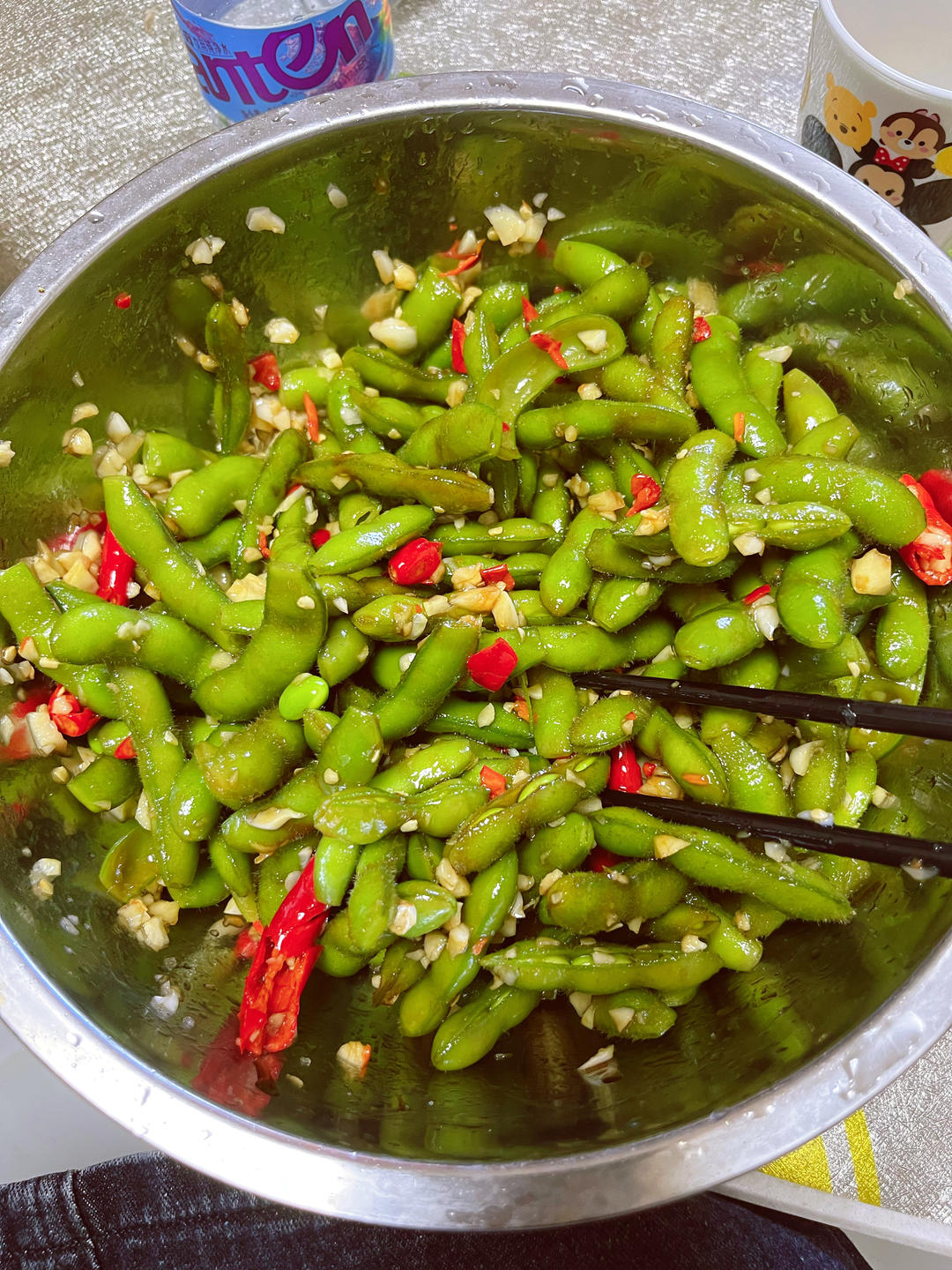 美味又易做的凉拌毛豆吃得停不下来