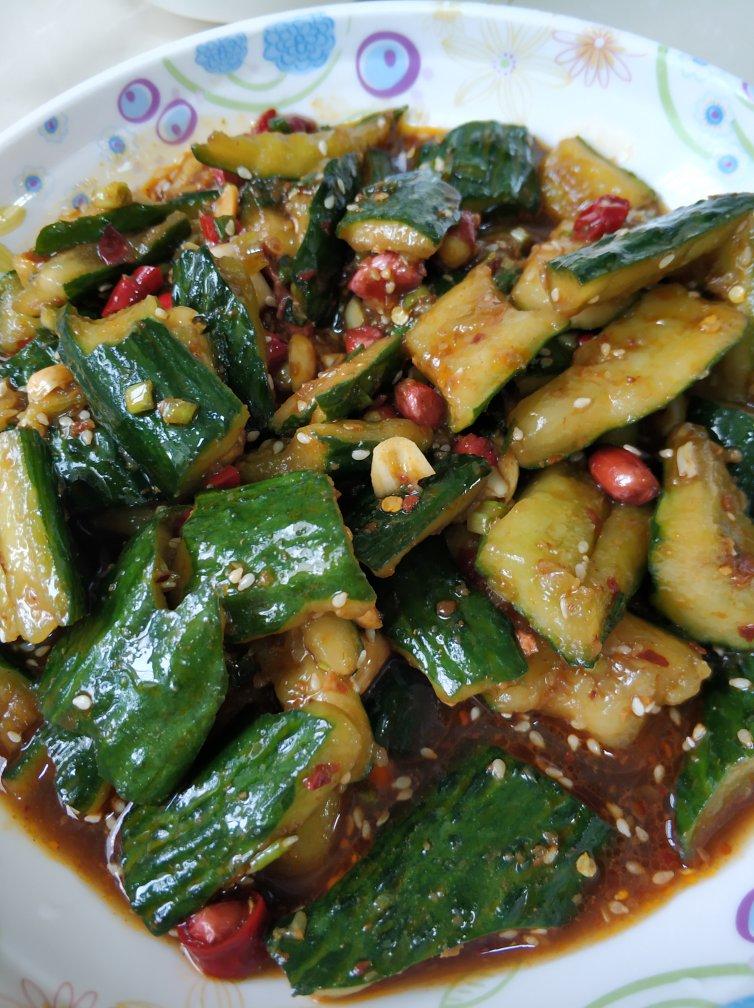 酸辣拌黄瓜￨巨开胃