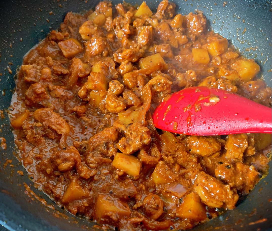 老少皆宜的鸡肉玛莎拉（大众版）的做法