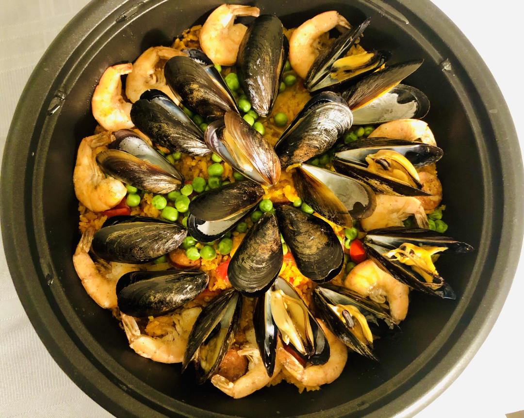 【曼食慢语】Seafood Paella 西班牙海鲜饭