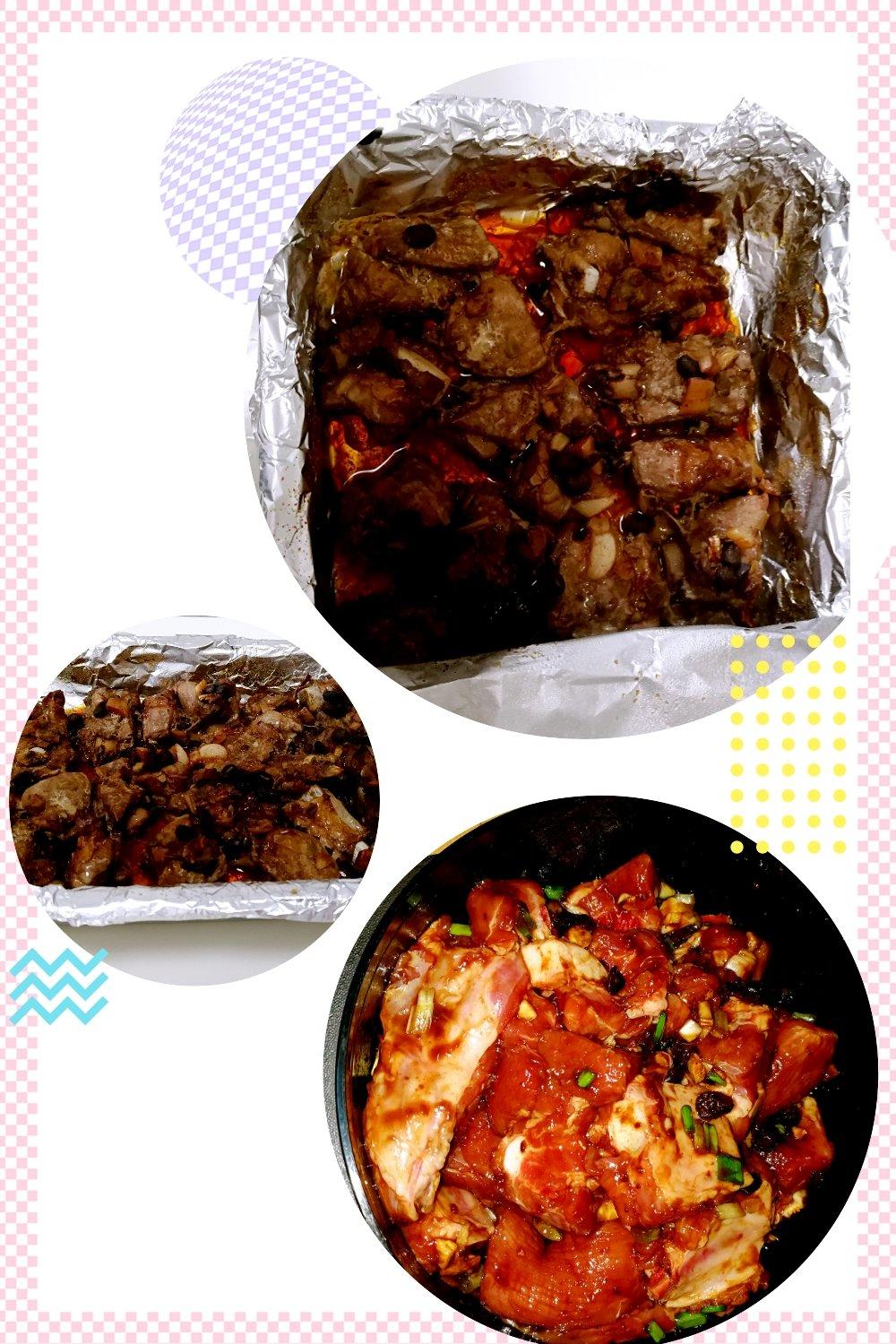 锡纸烤排骨
