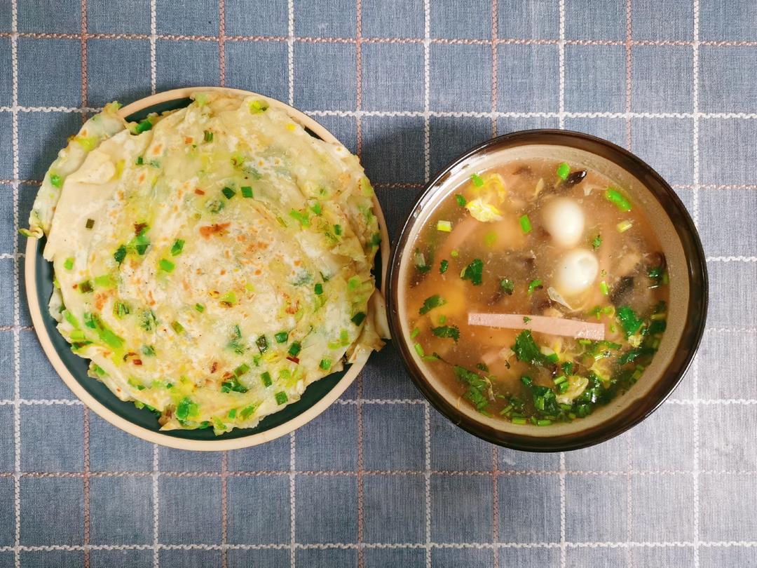 多层葱油饼