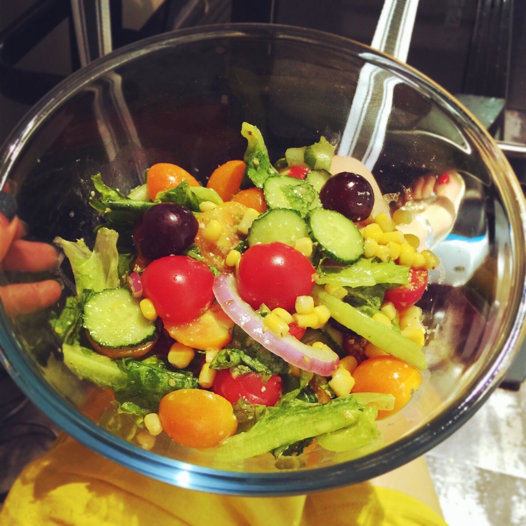 chen大人studio做的清爽蔬菜沙拉gardenfreshsalad