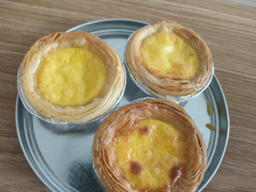 简易蛋挞「美的10L小烤箱」