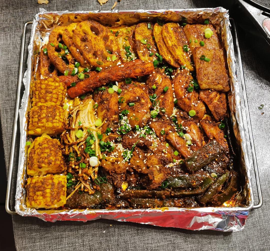 自制烤箱版烧烤，简单好吃过烧烤摊