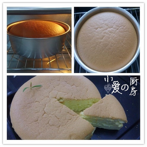 烤箱做蛋糕（戚风蛋糕的做法）