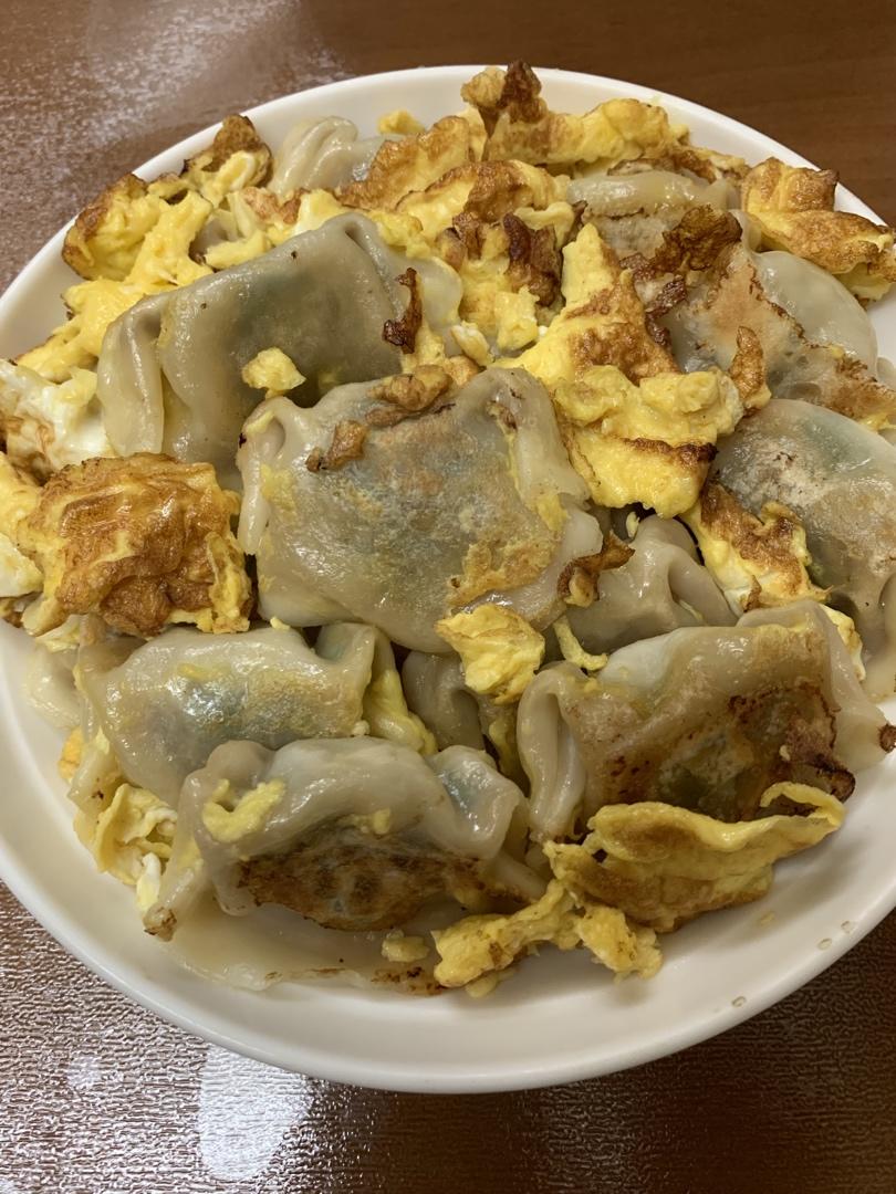 懒人快手抱蛋煎饺