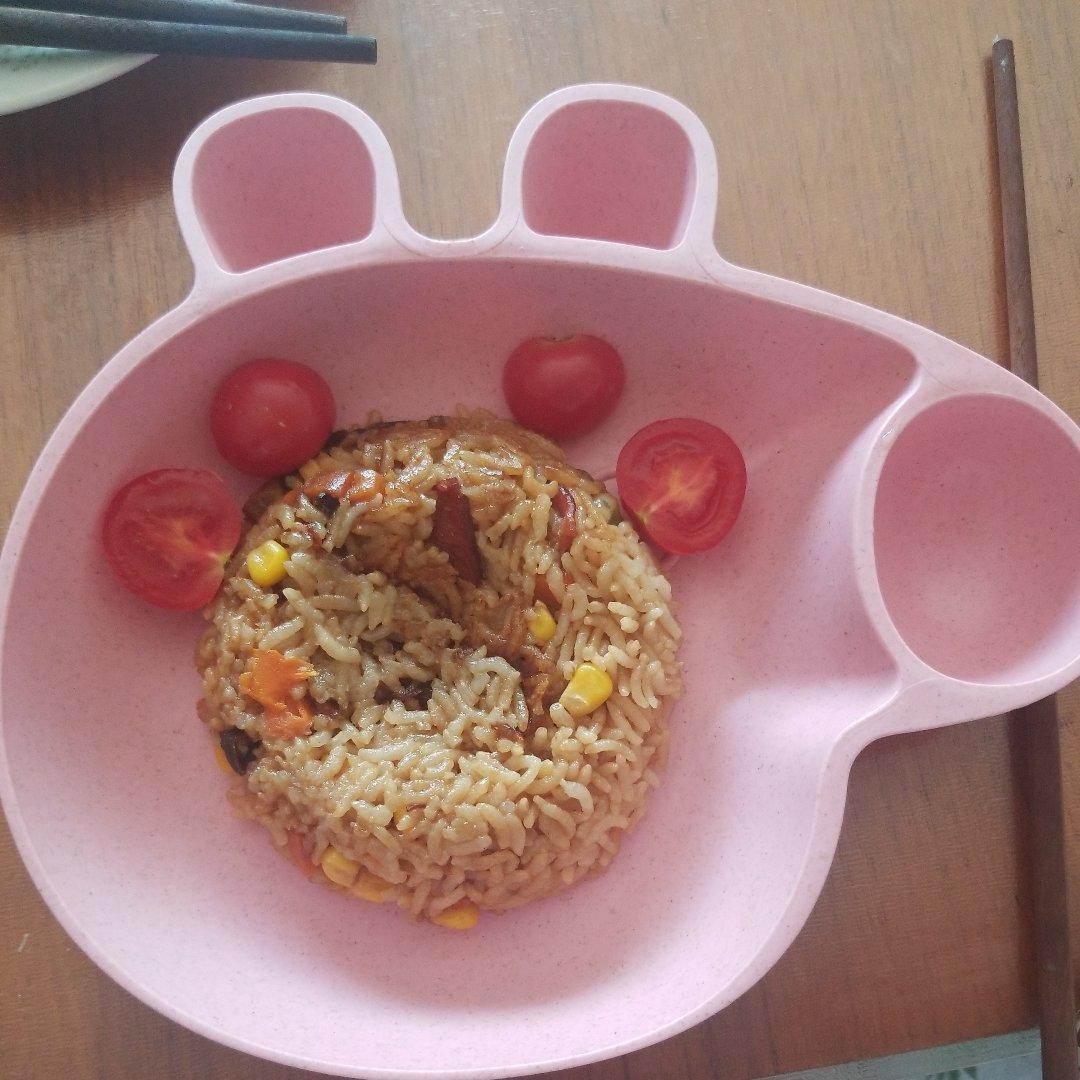 土豆腊肉焖饭（电饭煲）