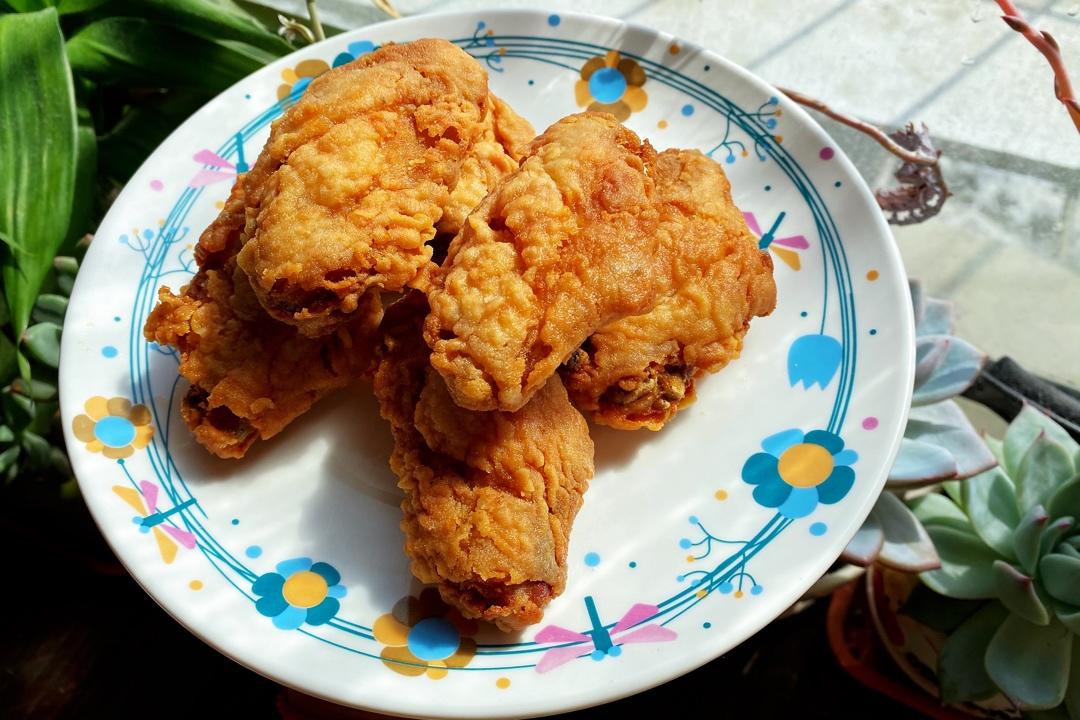 蒜香炸鸡翅