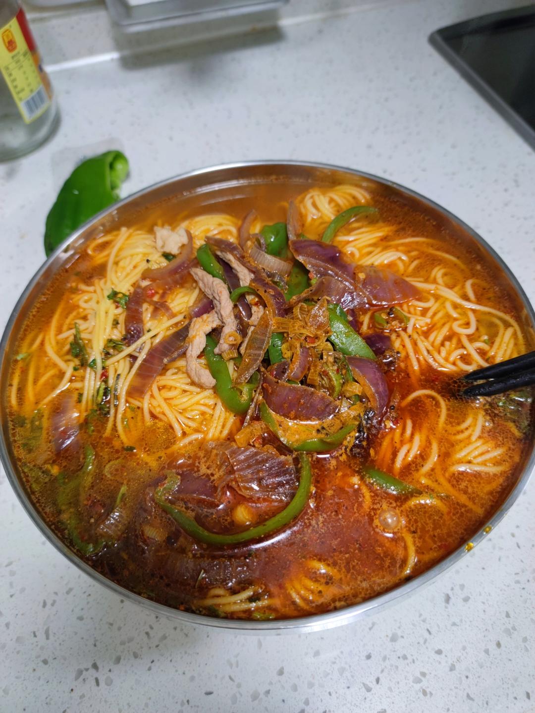 延边朝鲜族风味 温面/玉米面